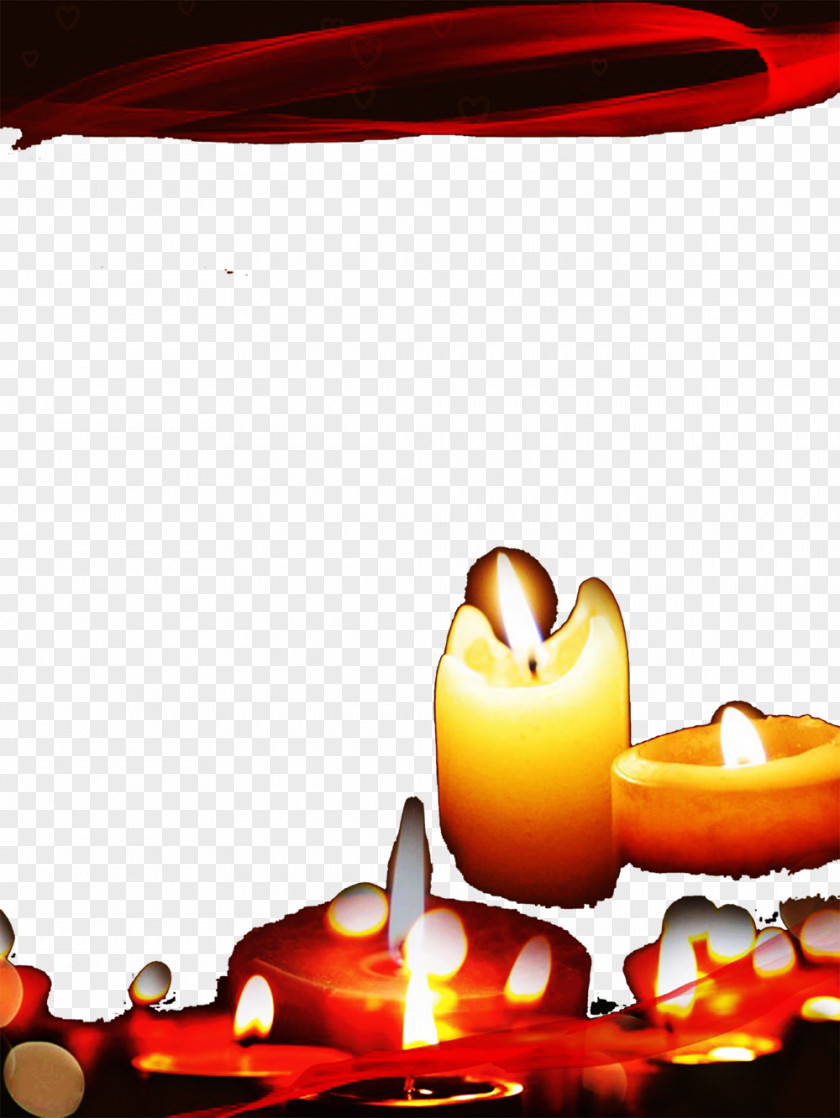 Candle Blessing Poster For Earthquake Relief Illustration PNG