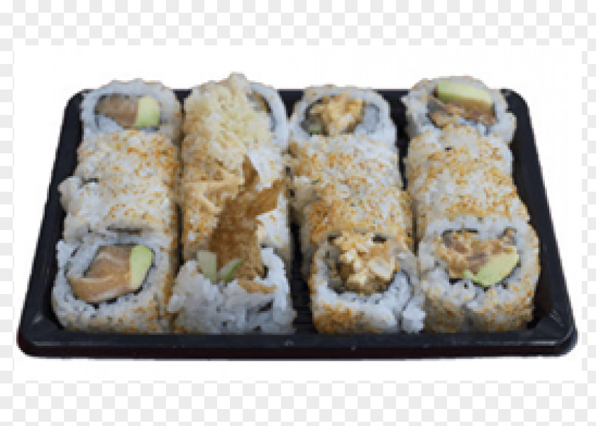 Corner Box California Roll Gimbap Ekiben Sushi 07030 PNG