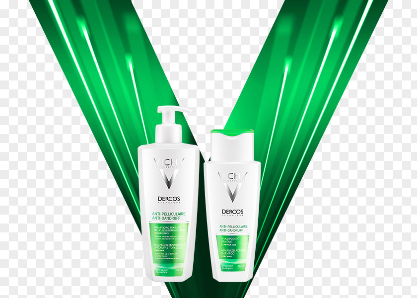 Hair Vichy Cosmetics DERCOS Energising Shampoo For Los Dandruff PNG
