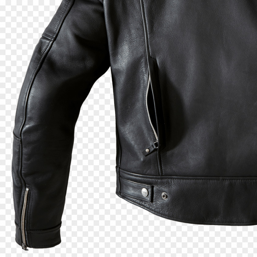 Jacket Leather Zipper Road Runner Sports PNG