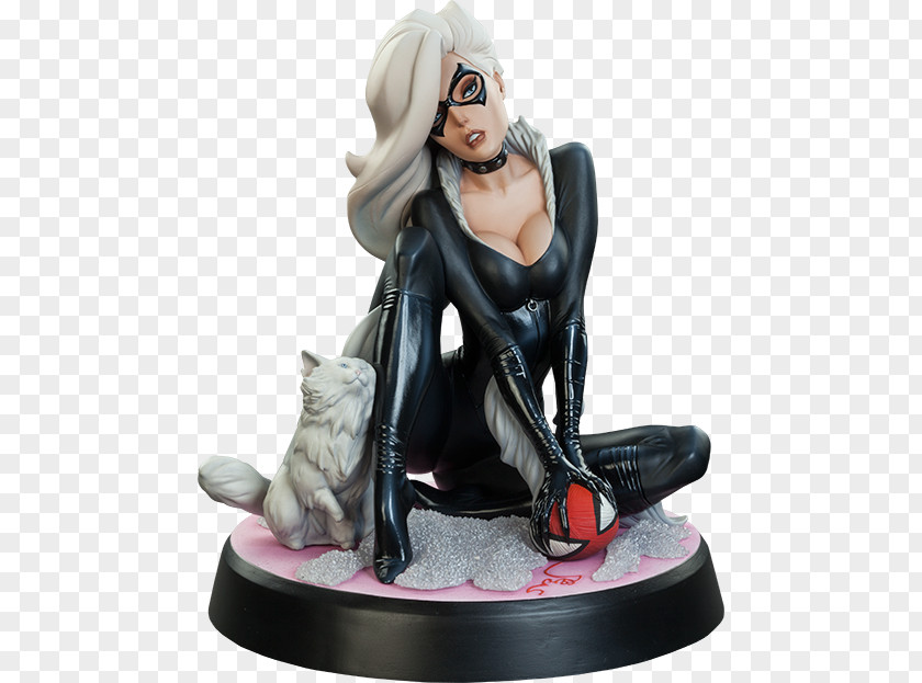 Felicia Hardy Mary Jane Watson Sideshow Collectibles Statue Superhero PNG