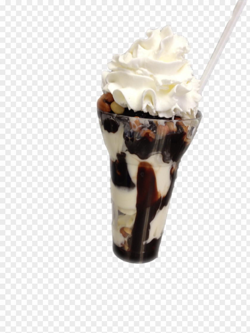 Ice Cream Sundae Chocolate Gelato Knickerbocker Glory Milkshake PNG
