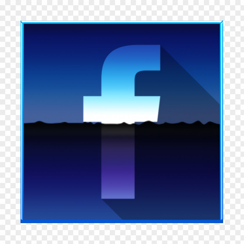 Logo Electric Blue Facebook Icon Social PNG