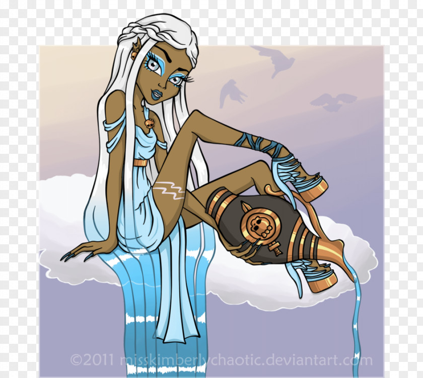 Aquarius Tattoo Drawing PNG