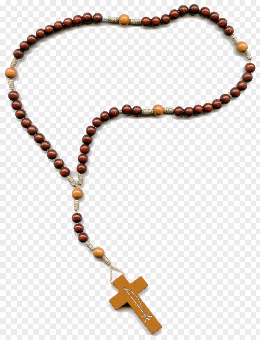 Chain Rosary Prayer Beads Catholic Church PNG