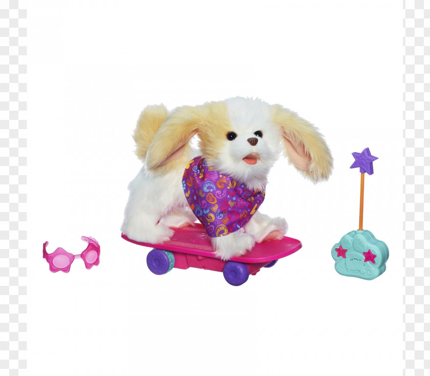 Dog FurReal Friends Puppy Skateboarding Toy PNG