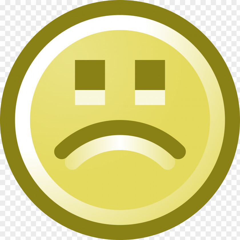 Frowning Smiley Face The Great Depression Free Content Clip Art PNG