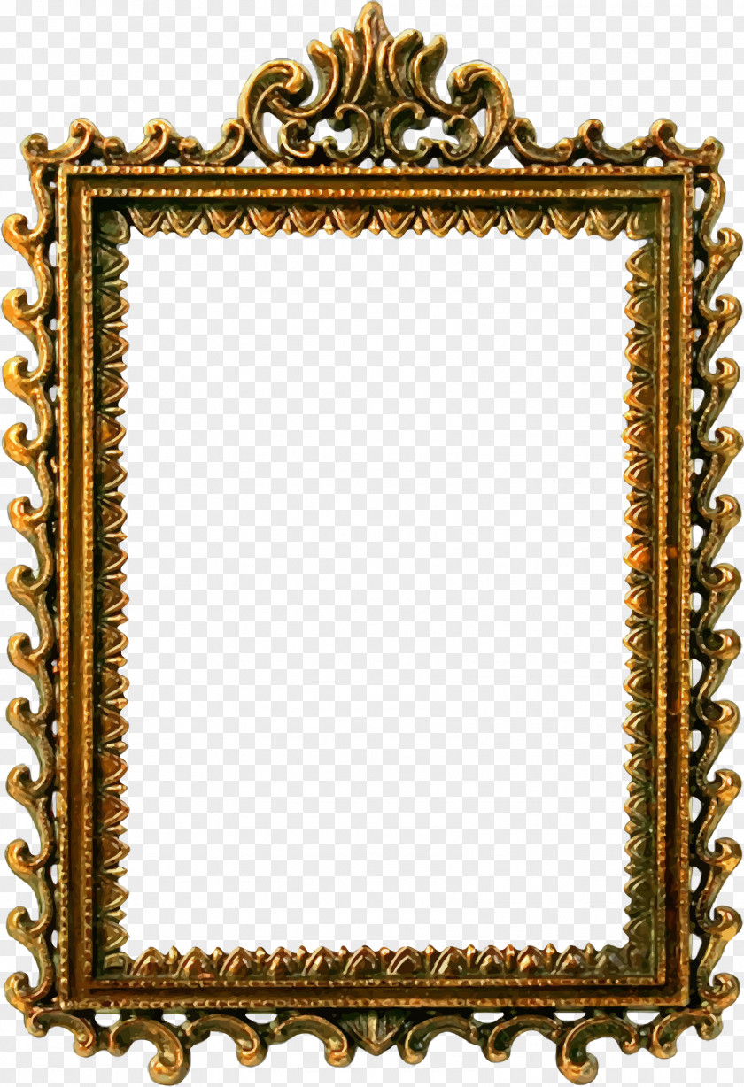 Ornate Labels Picture Frames Clip Art PNG