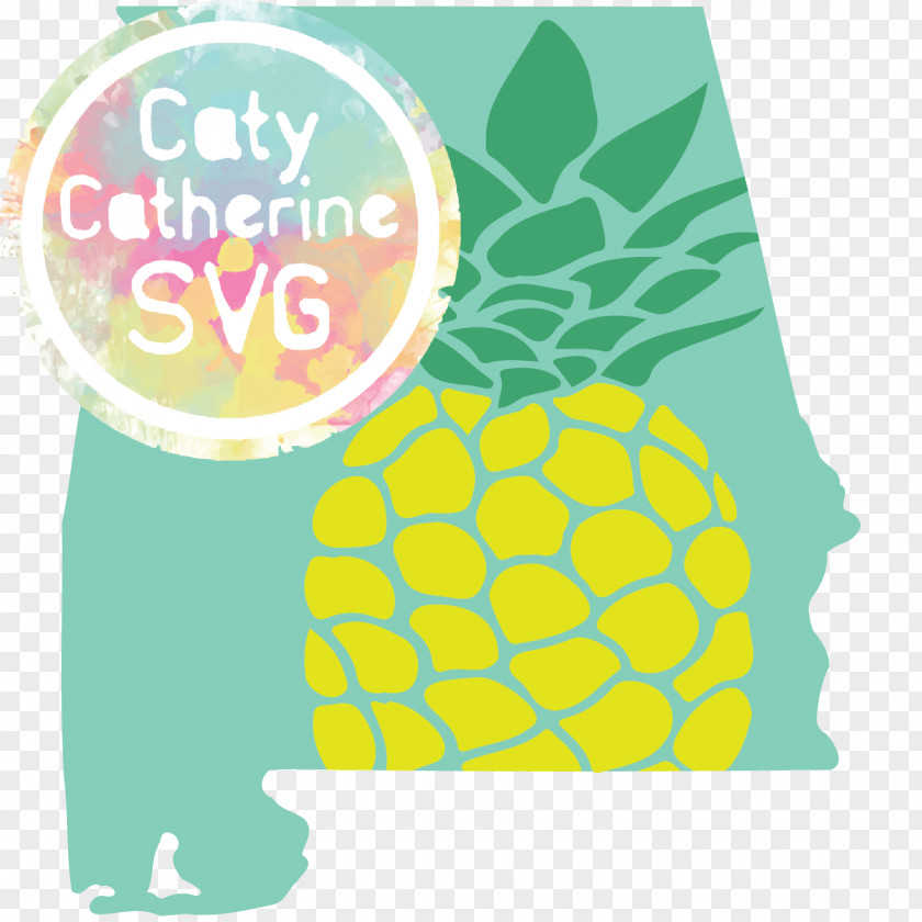 Pineapple Summer Cutting Files Clip Art Image Illustration PNG