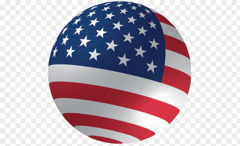 United States Flag Of The Globe PNG