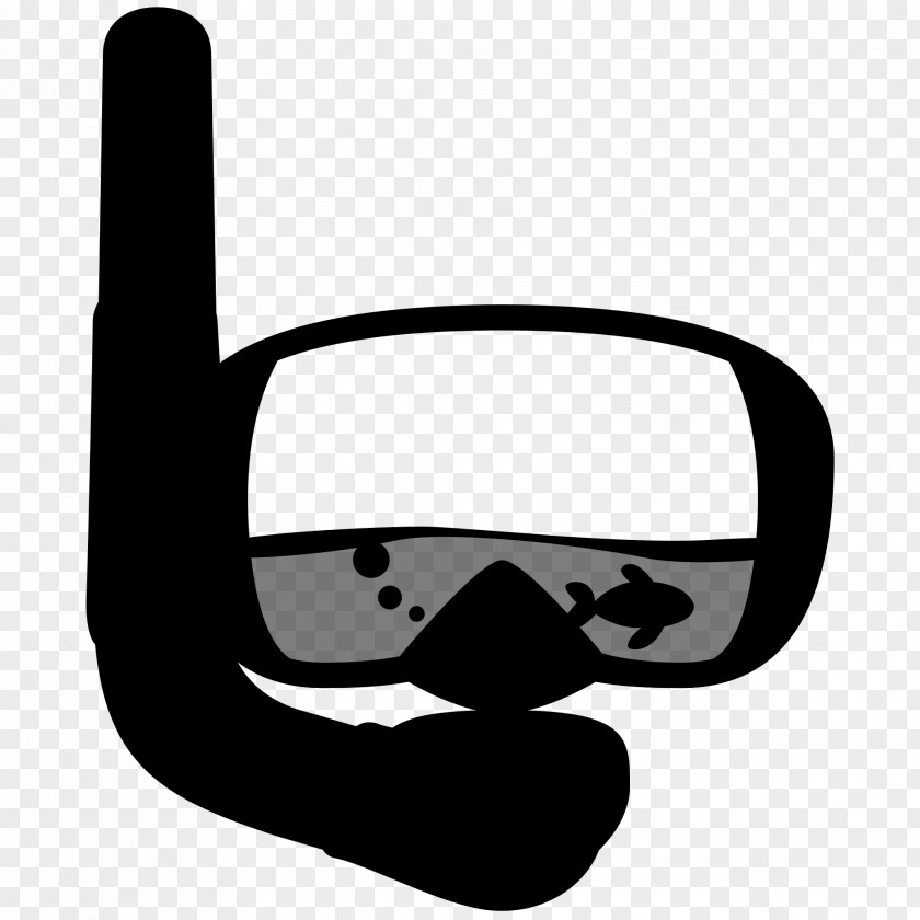 Costume Diving Mask Cartoon Sunglasses PNG