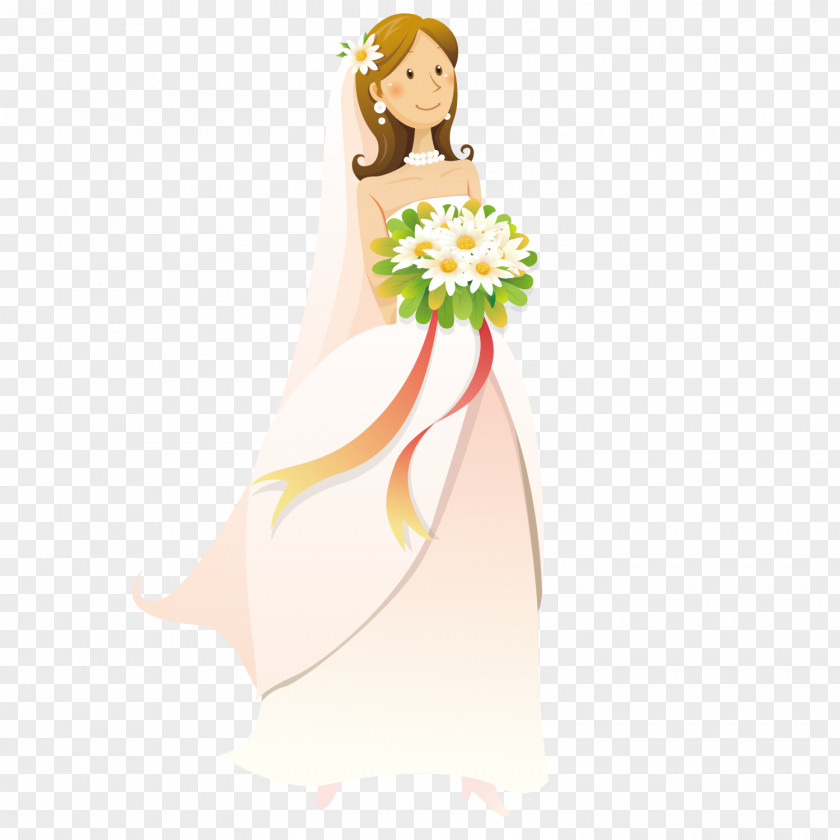 Happy Bride Bridegroom Wedding Toast Newlywed PNG