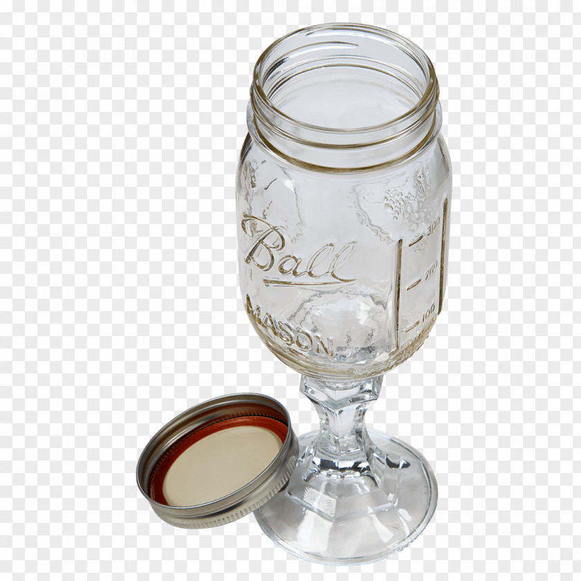 Mason Jar Wine Glass PNG