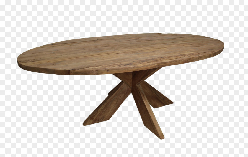 Table Coffee Tables Eettafel Oval Wood PNG