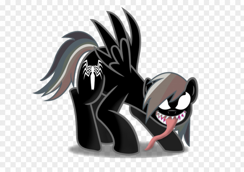 Venom Rainbow Dash Spider-Man Twilight Sparkle Pony PNG