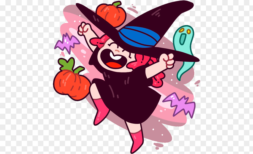 Young Witch Maid Sticker Telegram VKontakte Толковый словарь русского языка PNG