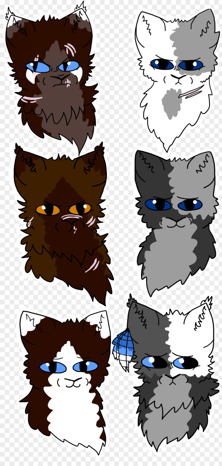 Cat Family Resemblance Art Illustration PNG