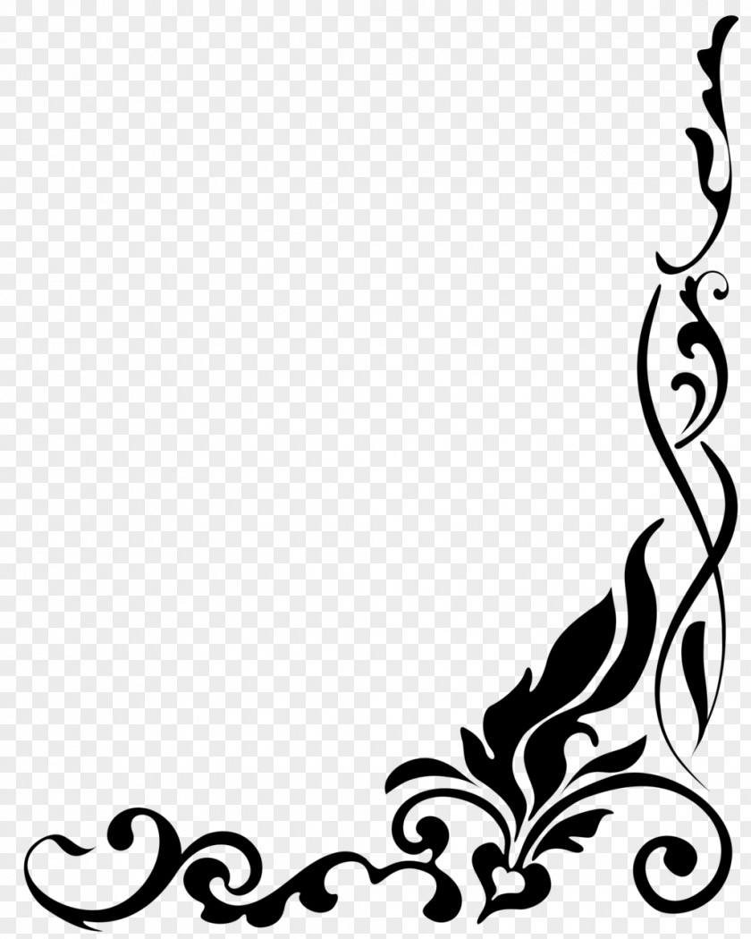 Corner Border Drawing Clip Art PNG