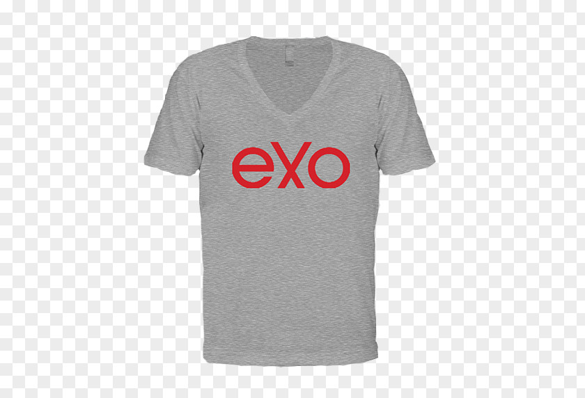 Exo T Shirt T-shirt Sleeve Logo Font PNG