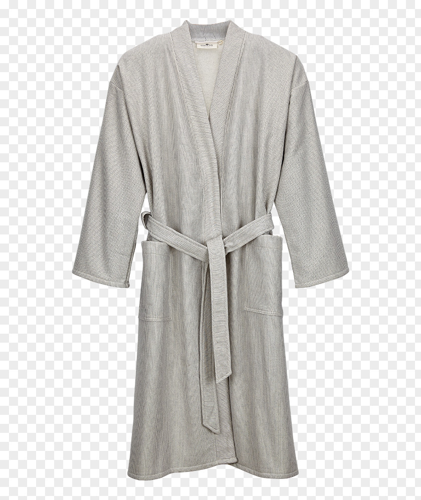 Mantel Bathrobe Cotton Terrycloth Sleeve PNG