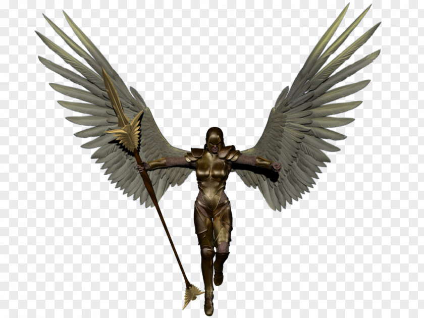 Warrior Angel Transparent Background Clip Art PNG