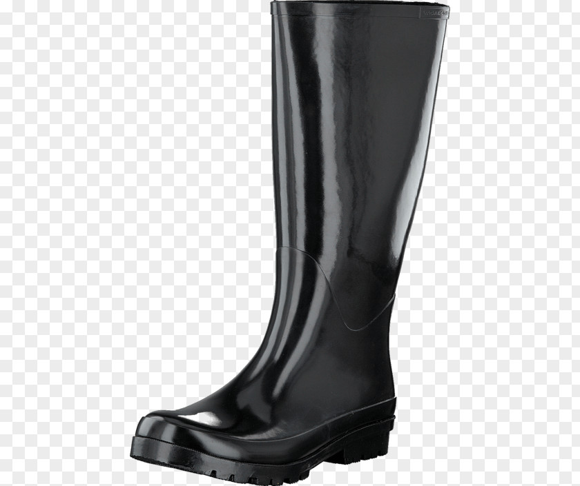 Black Shiny Riding Boot Shoe Wellington Flip-flops PNG