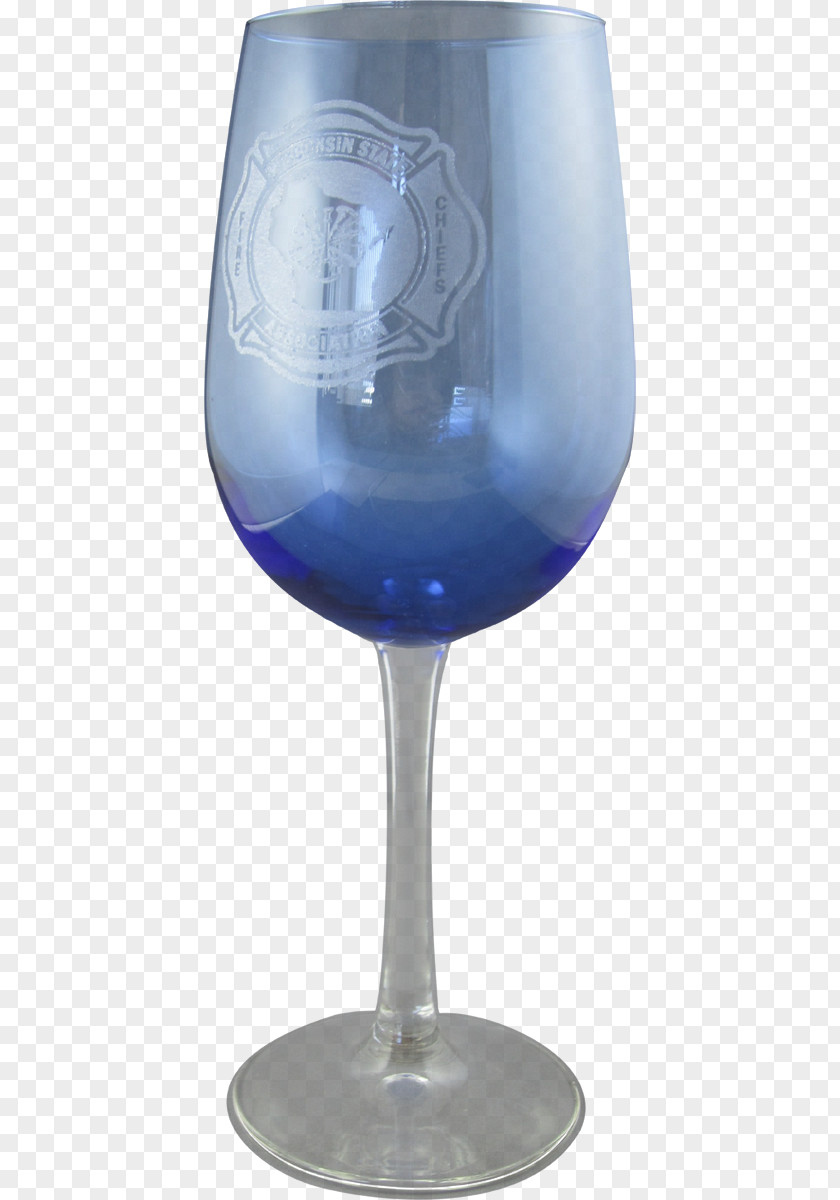 Fire Department Logo Insignia Wine Glass Champagne Snifter Cobalt Blue Beer Glasses PNG