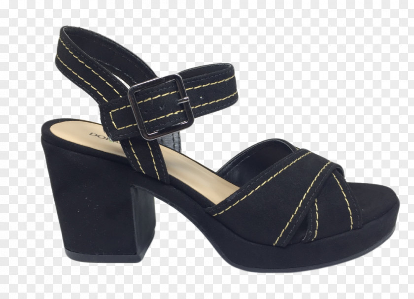 Sandal Slide Suede Shoe PNG