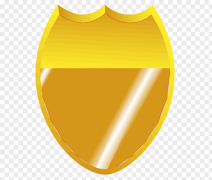 Shield Yellow Background PNG