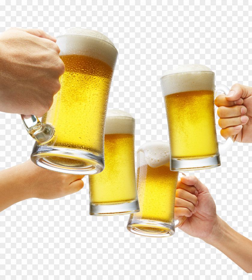 Cheers Image Holding Beer Soft Drink Juice Mead PNG