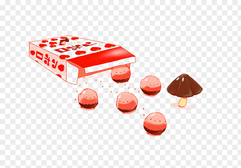 Mushroom Chocolate Masala Chai Gelatin Dessert Pixiv Sorbet Illustration PNG