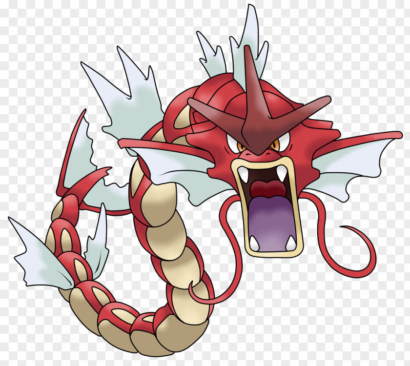 Shiny Gyarados Digital Art Pokémon Dragon PNG