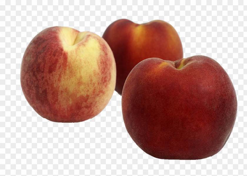 Three Peaches Nectarine Saturn Peach Fruit Auglis PNG