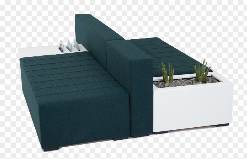 Blue-green Office Sofa Fashion Table Couch PNG