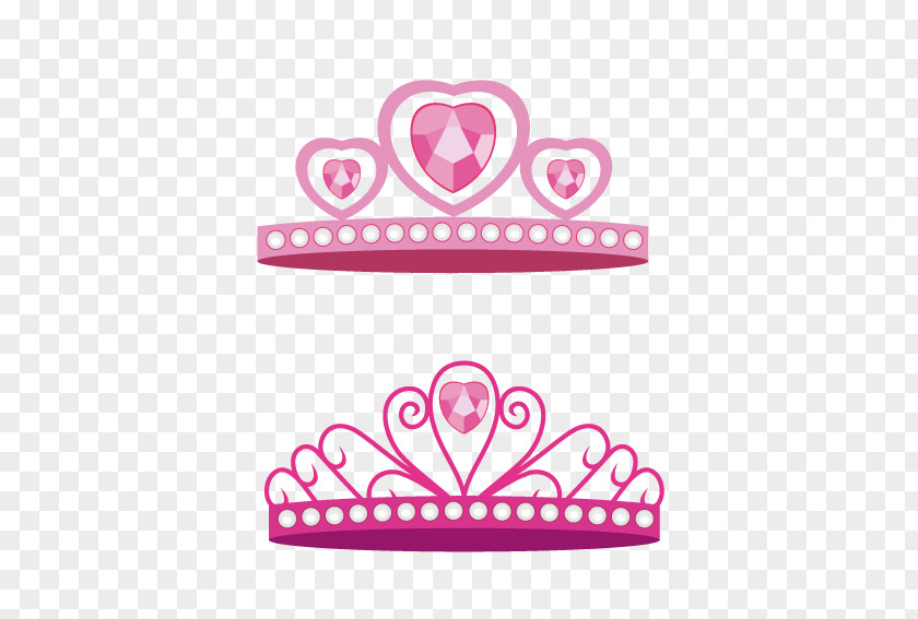 Crystal Pink Crown PNG