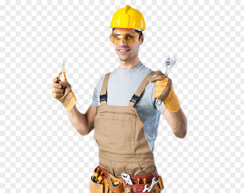 Family Construction Worker Laborer Hard Hats Foreman PNG
