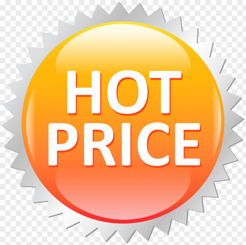 Hot Price Sale Label Clip Art Image Icon PNG