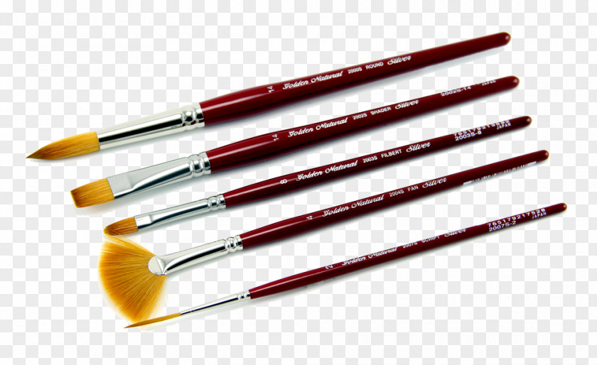 Paintbrush Makeup Brush Handle Taklon PNG