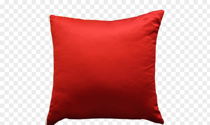 Red Silk Cushion Throw Pillows Speaker Pillow Blanket PNG