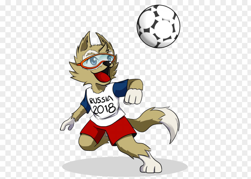Russia 2018 World Cup Zabivaka FIFA Official Mascots PNG