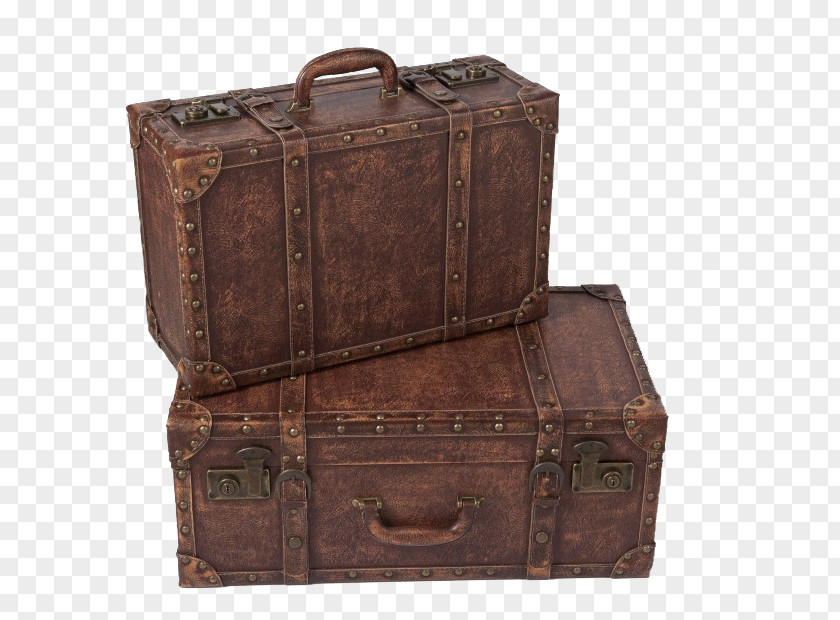 Box Suitcase Baggage Trunk PNG