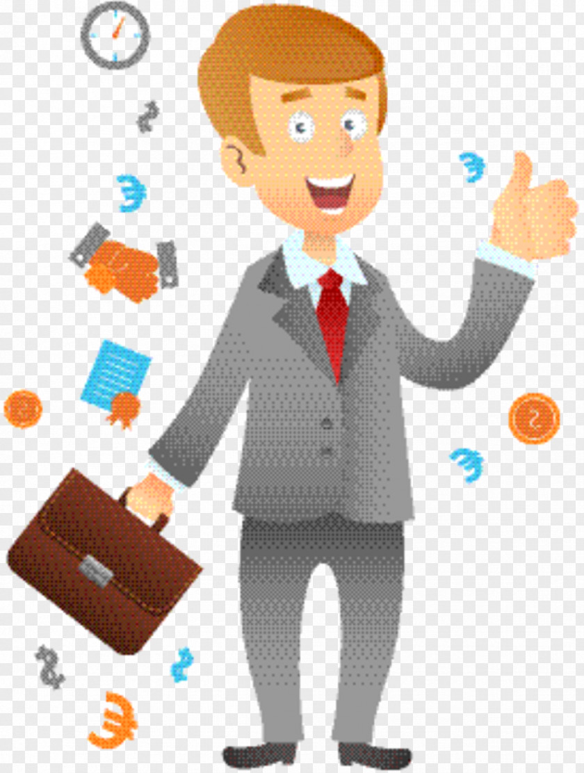 Businessperson Gesture Man Cartoon PNG