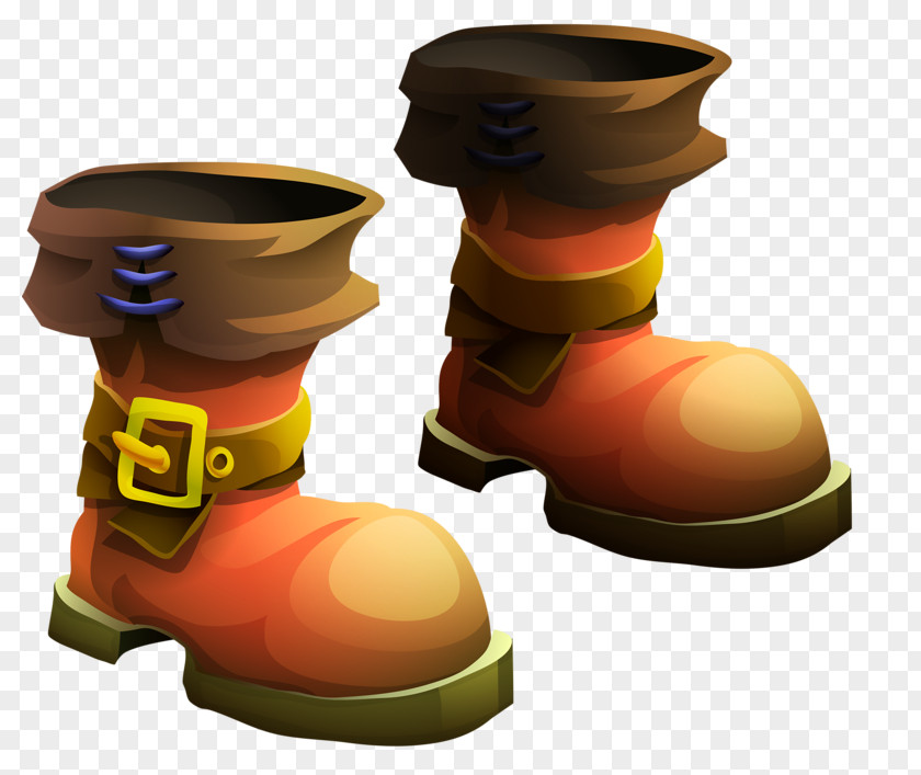 Cartoon Boots Boot Shoe PNG