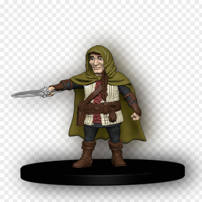 Dungeons And Dragons & Miniatures Game Dragons: Heroes Halfling WizKids PNG