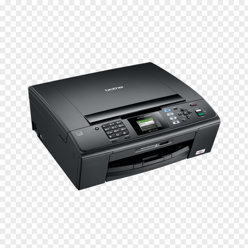 Printer Brother Industries Multi-function Inkjet Printing Image Scanner PNG