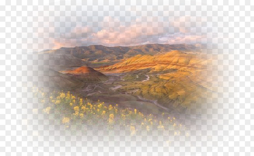 Tube Fundos Paisagens Rostos De Mulher Painted Hills Landscape PNG