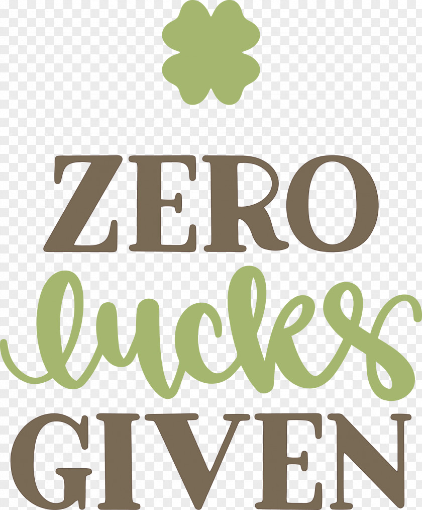 Zero Lucks Given Lucky Saint Patrick PNG