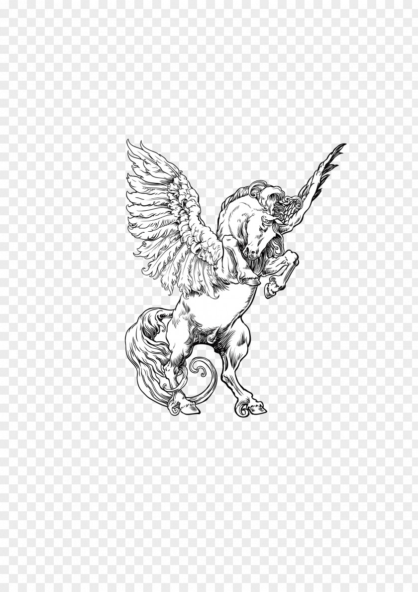 Heraldry,Pegasus,Wild Beast,Beast Horse Pegasus Unicorn PNG