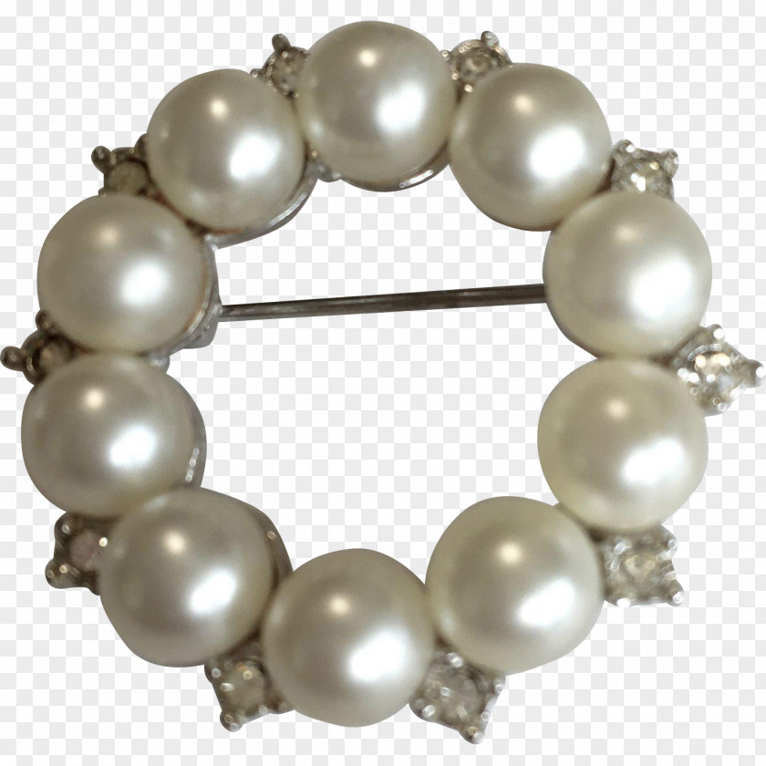 Jewellery Imitation Pearl Earring Bracelet Brooch PNG