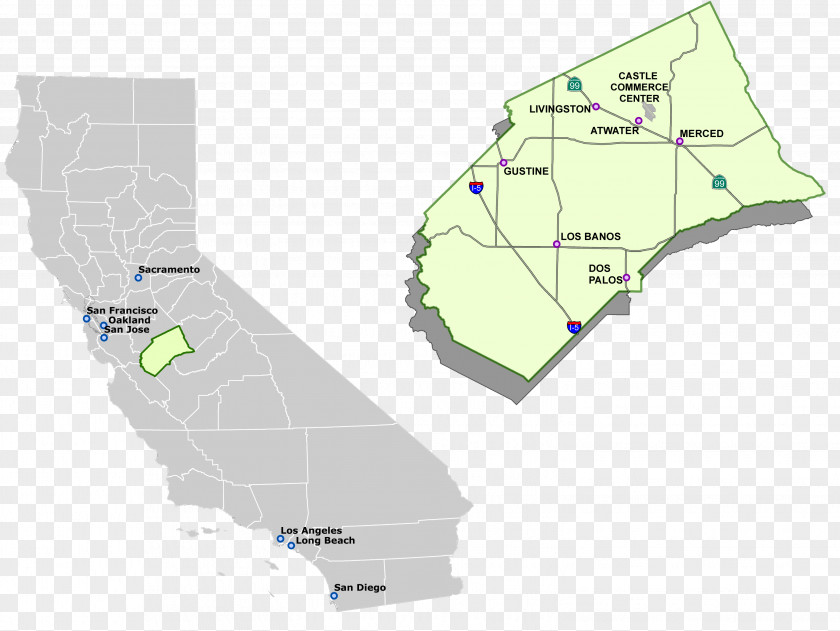 Map United States Presidential Election In California, 2008 Election, PNG